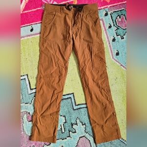 Prana Men's Tan Zion Cargo Pants Sz 30/30 Slim Fit